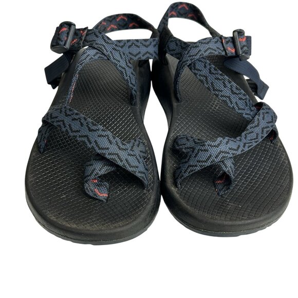 Chaco Men\'s Size 9 Z2 Classic Stepped Navy Marine Geometric Adjustable Sandals main image 13